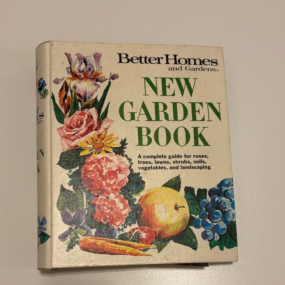 🎀Vintage 🎀 1975 SECOND EDITION Better Homes and Gardens New Garden Book